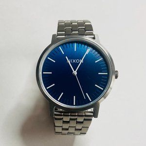 Nixon Porter SS 40 MM Silver Navy
